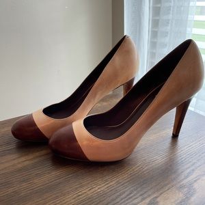 cole haan nike air leather pumps